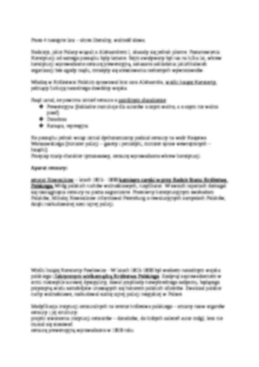 Cenzura w królestwie polskim - strona 2