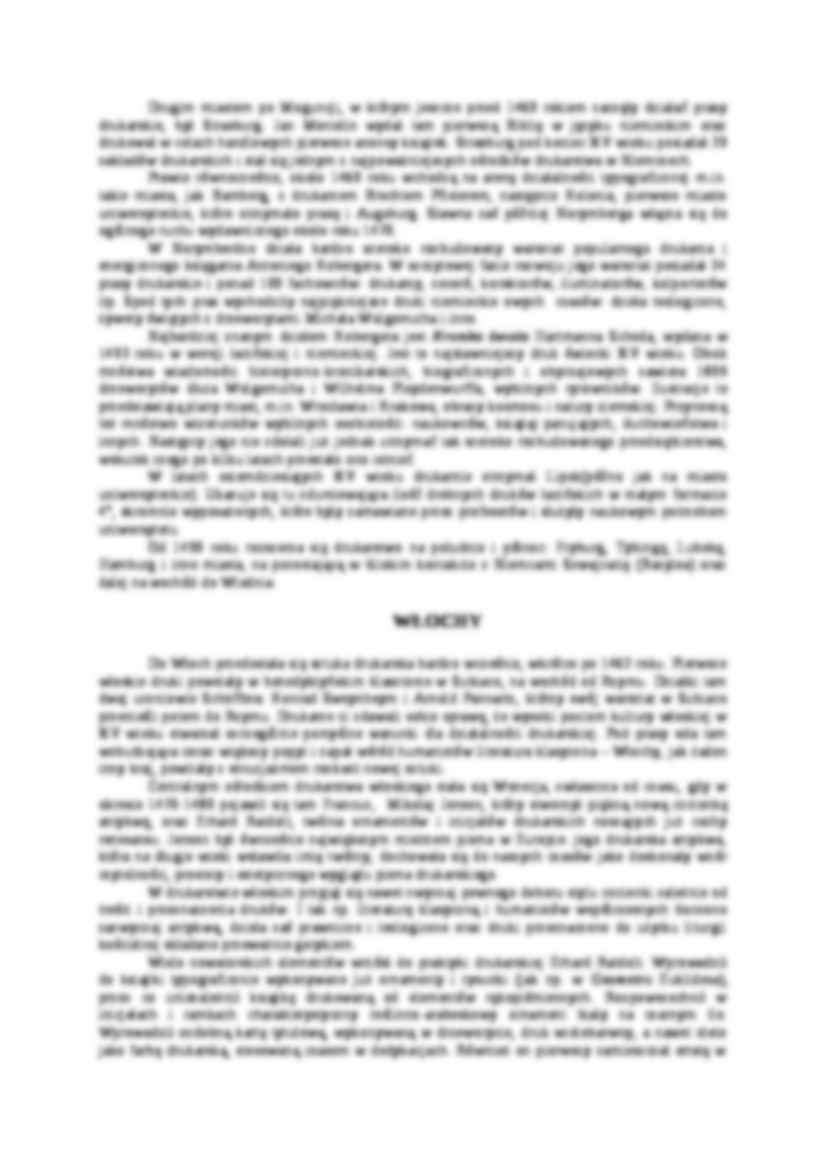 Rozwój drukarstwa w XV wieku - strona 2