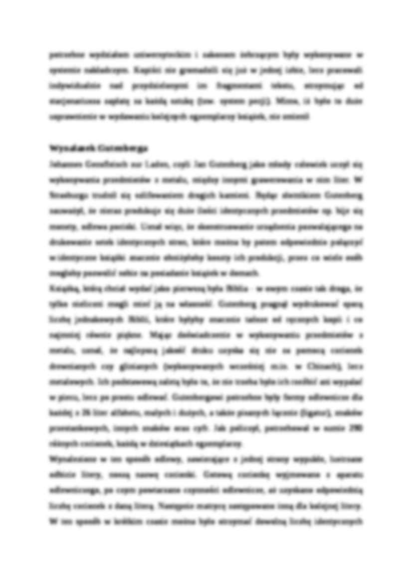 Wynalazienie druku - strona 2