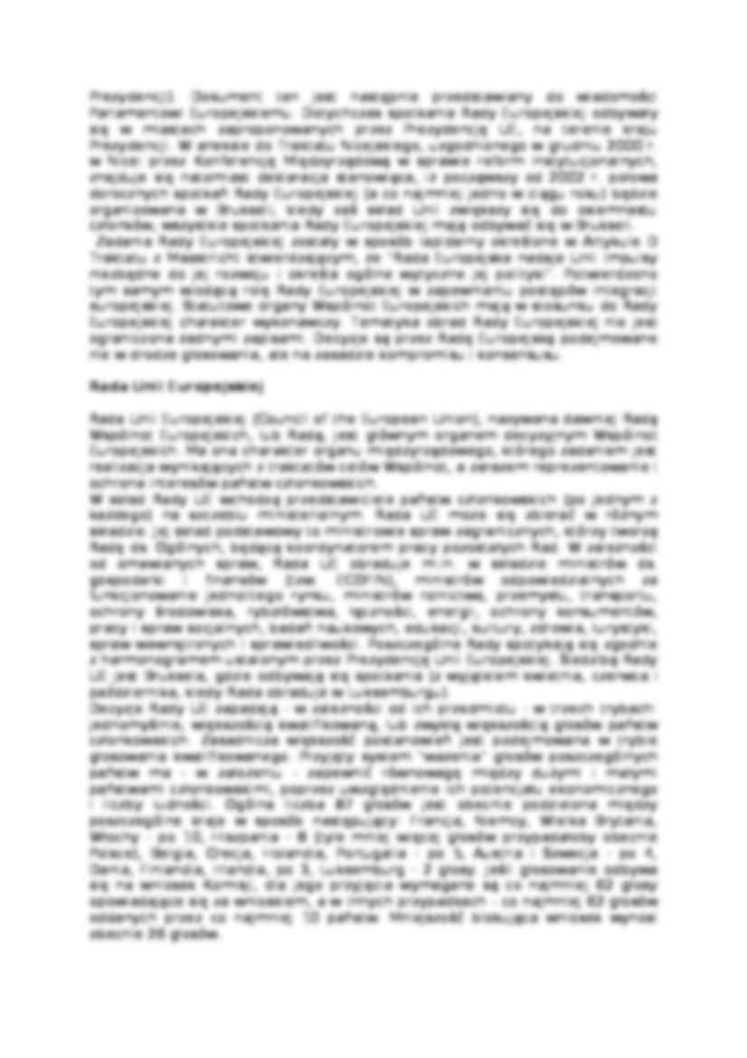 Instytucje Wspólnot Europejskich - Rada Europejska - strona 2