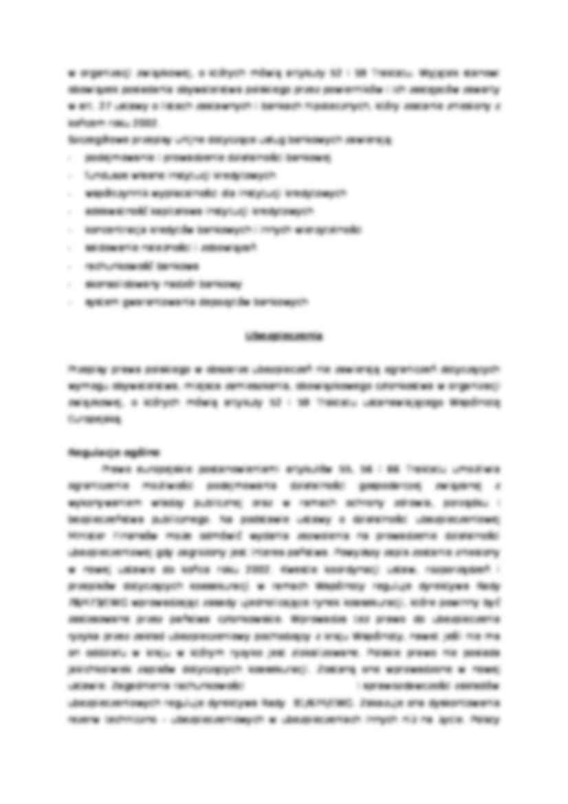 Swobodny przepływ usług w Unii Europejskiej - strona 3