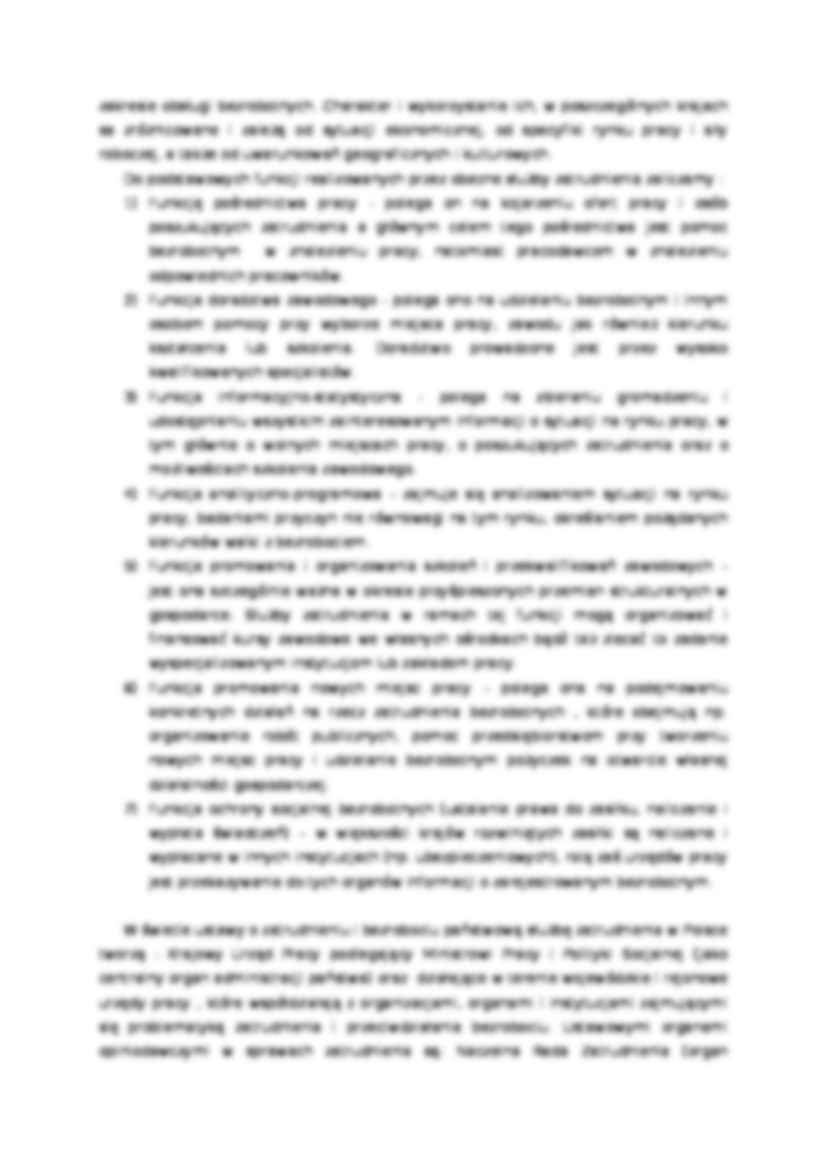 Bezrobocie i polityka zatrudnienia - strona 3