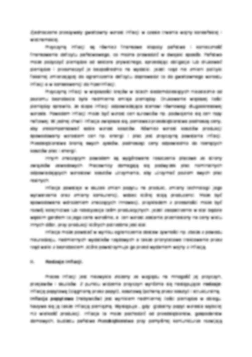 Inflacja - definicja, przyczyny, skutki - strona 3