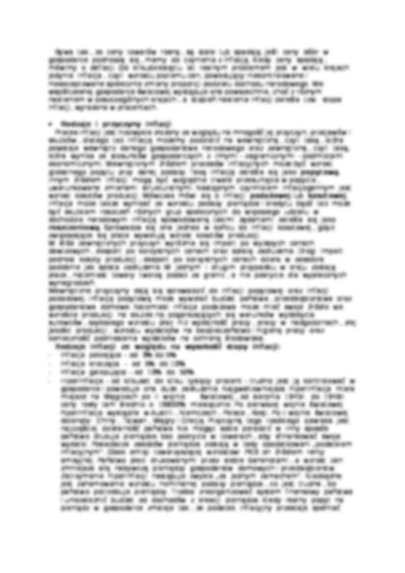 Inflacja i jej wpływ na gospodarkę narodową  - strona 2