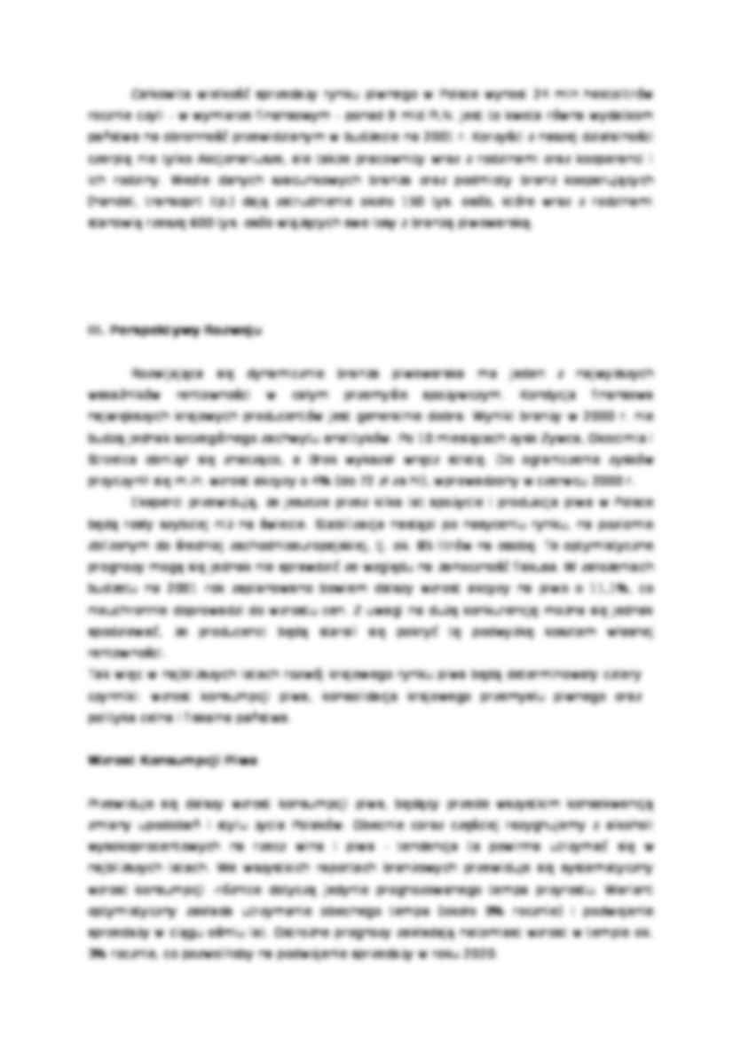 Analiza rynku piwa - strona 3