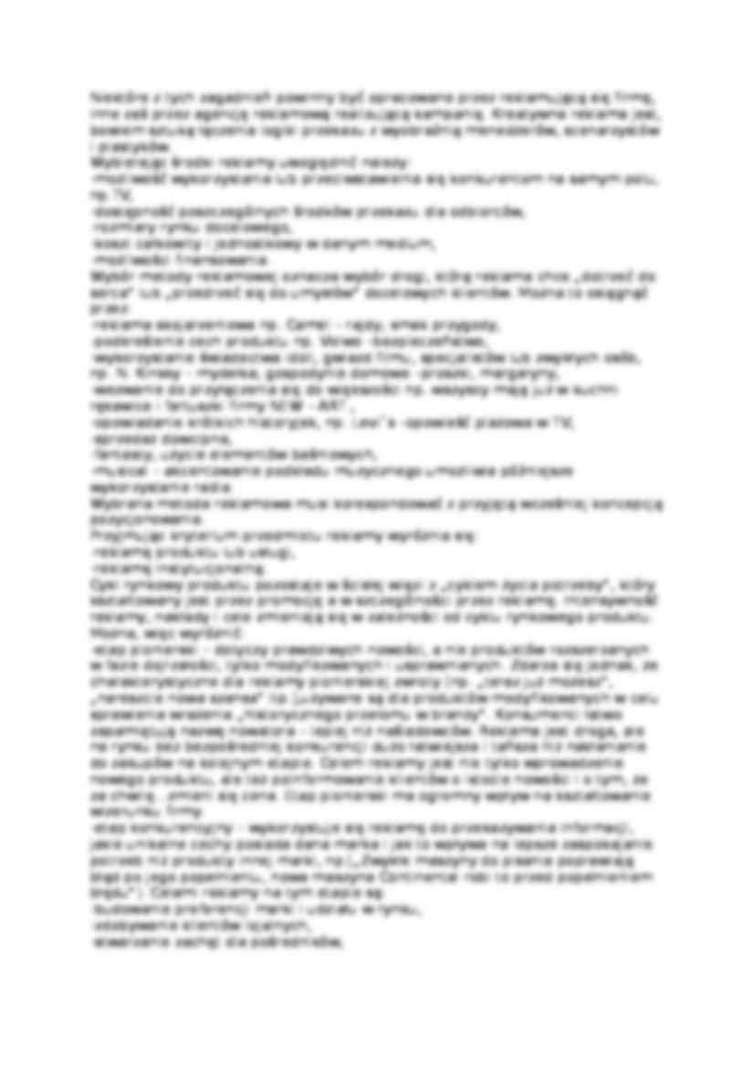 Cele reklamy - prezentacja - strona 2