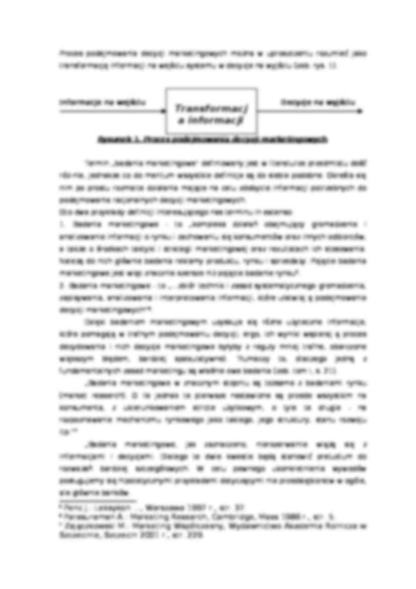 Istota badań rynkowych i marketingowych - strona 3