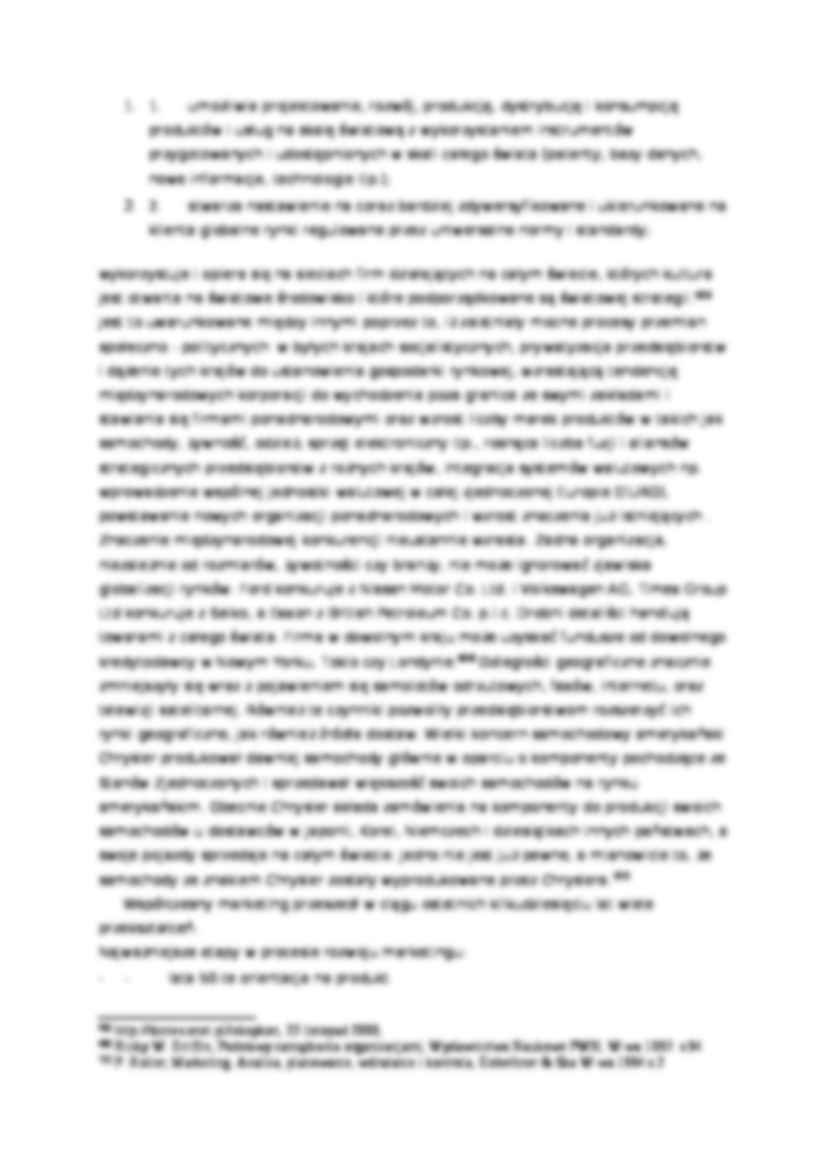 Marketing globalny - ogólne założenia  - strona 3
