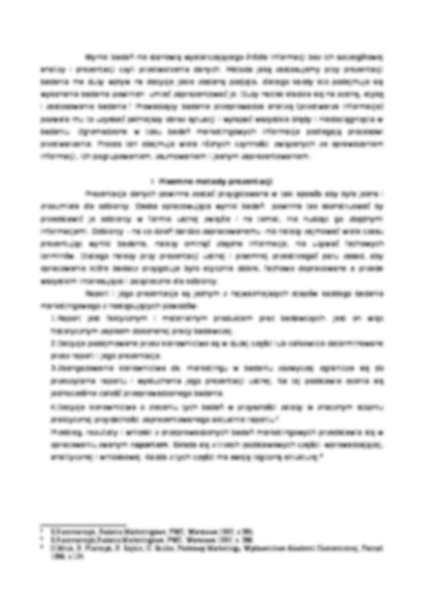 Metody oceny i prezentacji badań  - strona 2