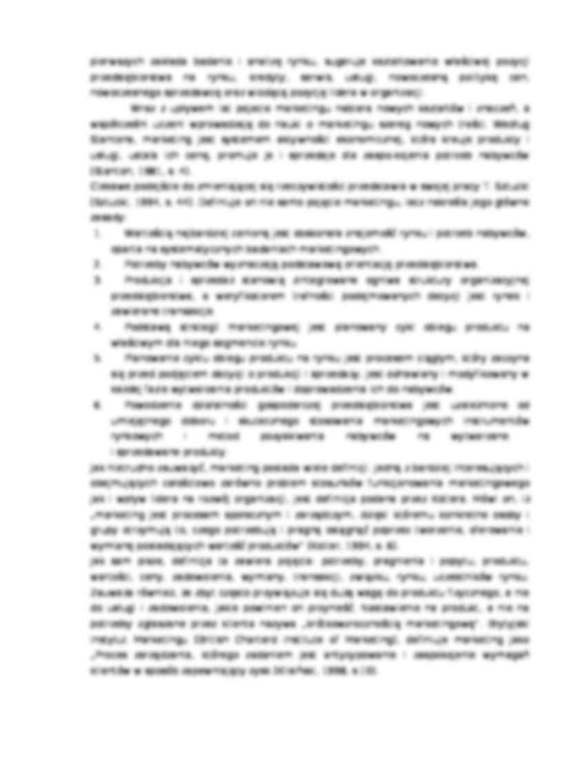 Nastawienie marketingowe  - strona 3