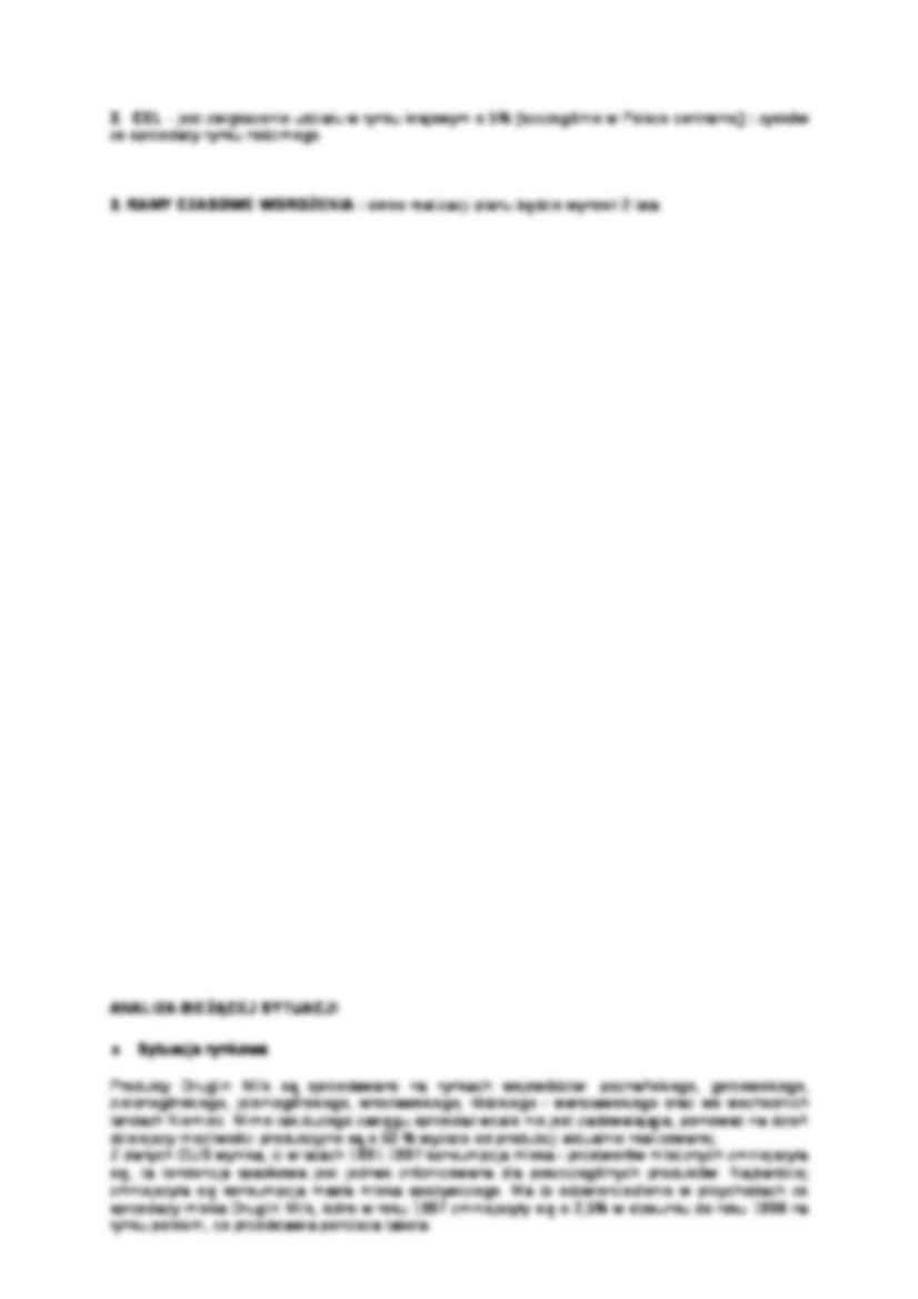 Plan marketingowy - spółka mleczarska - strona 3