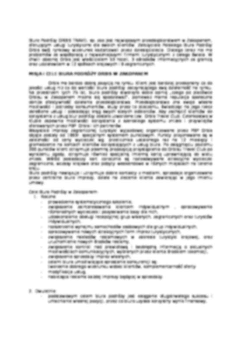 Plan marketingowy biura podróży - strona 2