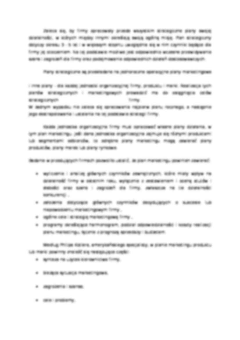 Planowanie marketingowe - strona 3