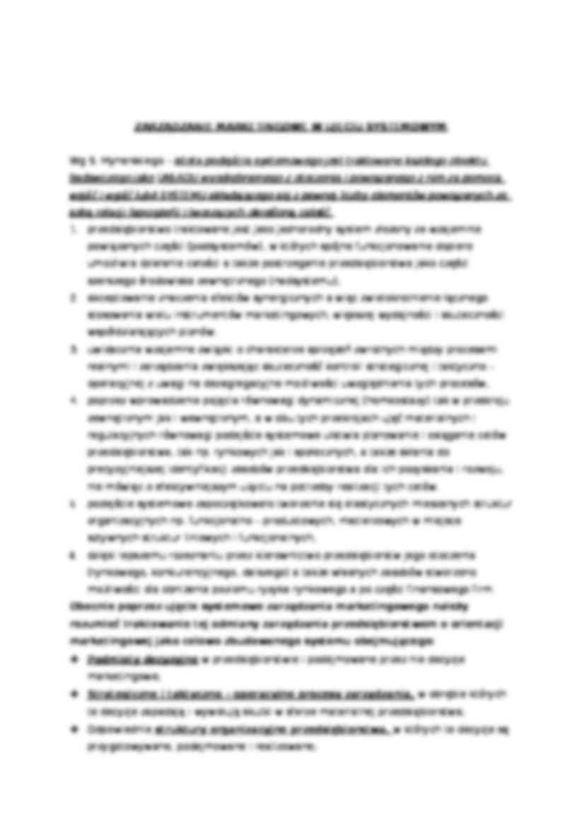 Podejście sektorowe do zarządzania marketingowego - strona 2