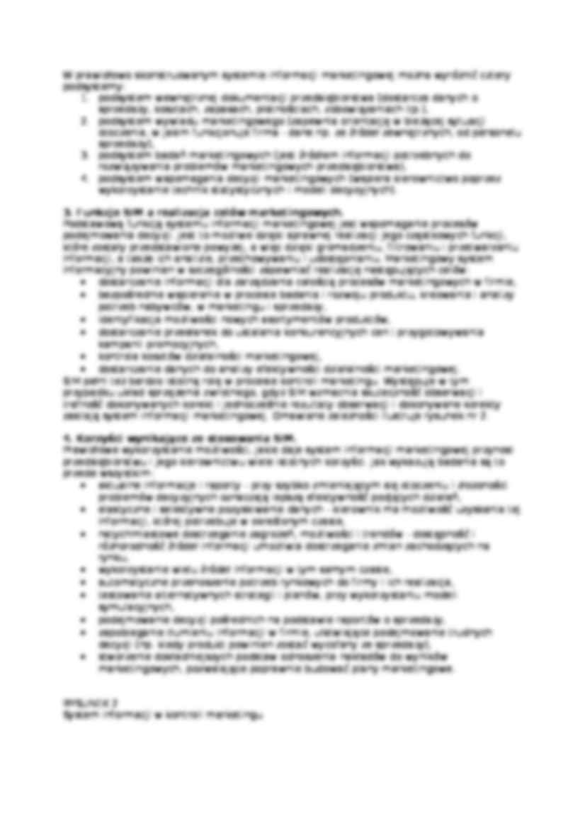 Informacja marketingowa w podejmowaniu decyzji - strona 3