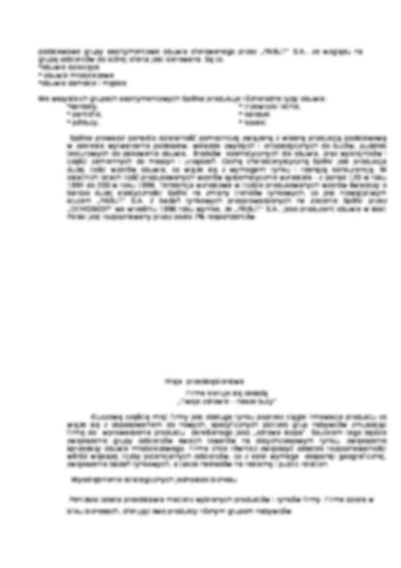 Strategia marketingowa firmy - produkcja obuwia - strona 2