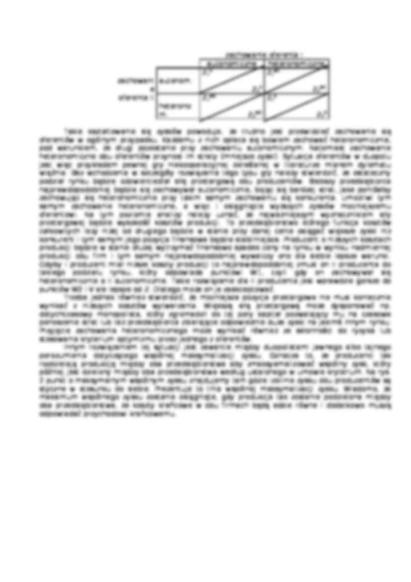 Asymetryczny model duopolu  - strona 3