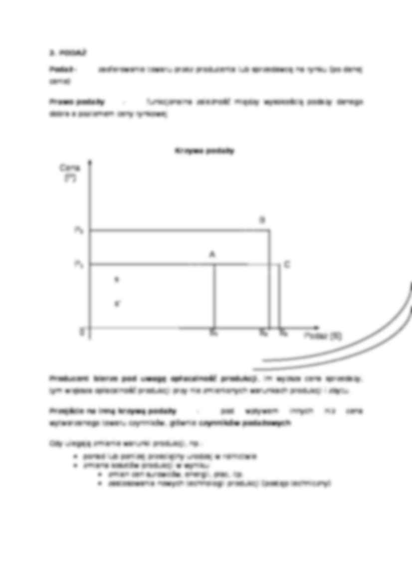 Rynek, popyt, podaż - Elastyczność  - strona 2