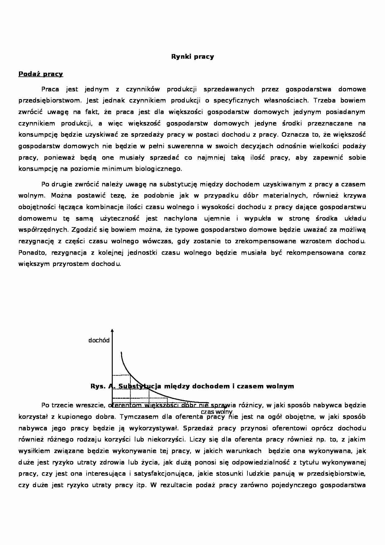 Rynki pracy - Stawki płacy - strona 1