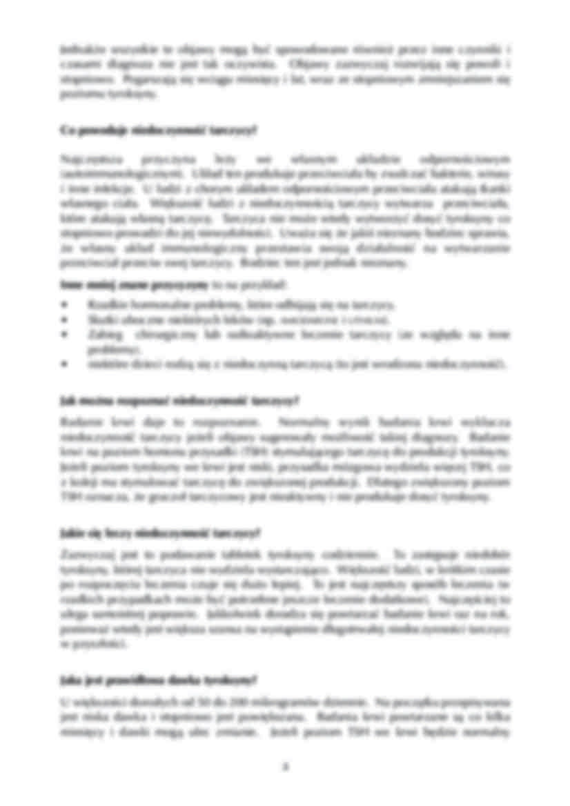 Hypothyroidism - niedoczynność tarczycy - strona 2