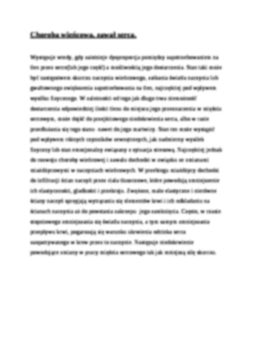 Konspekt po zawale serca - strona 2