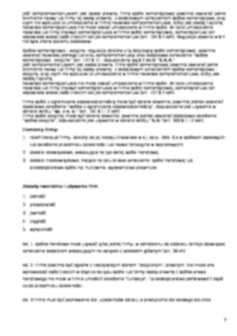 Rodzaje spółek- firma - strona 3