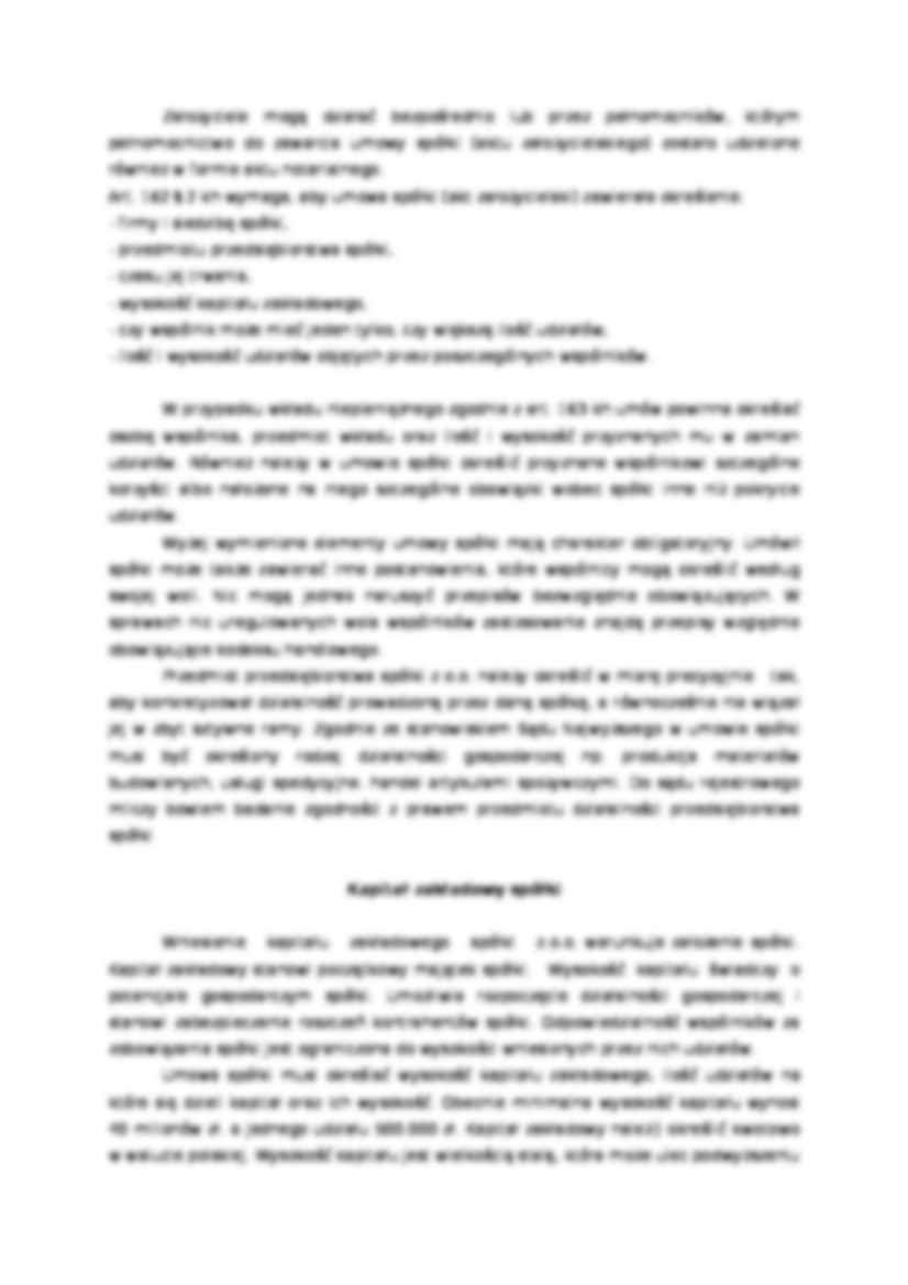 Spółka z ograniczoną odpowiedzialnością - strona 2