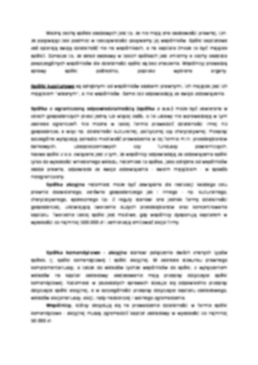 Spółki handlowe - Spółki osobowe - strona 3