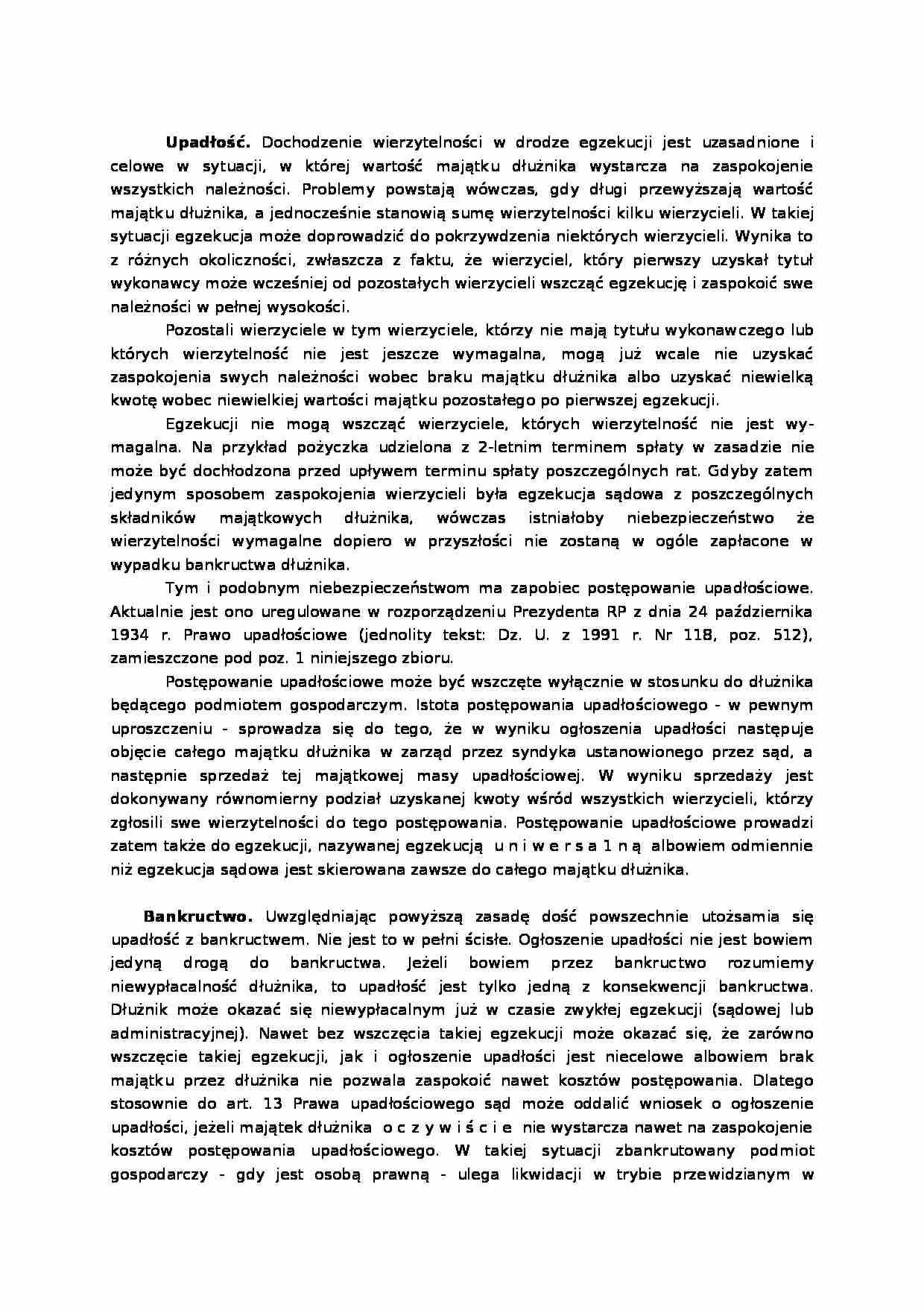 Upadłość-omówienie - strona 1