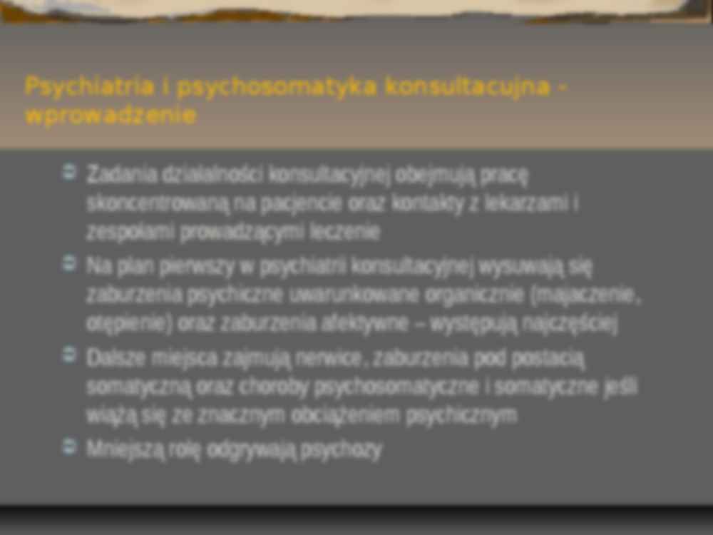 Interdyscyplinarne problemy w psychiatrii. - strona 2