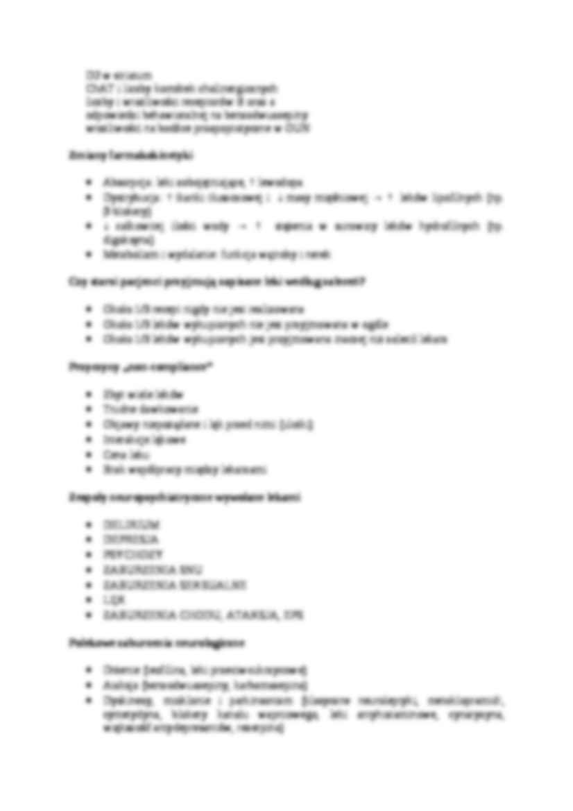 Zaburzenia psychiczne w wieku podeszłym - strona 2