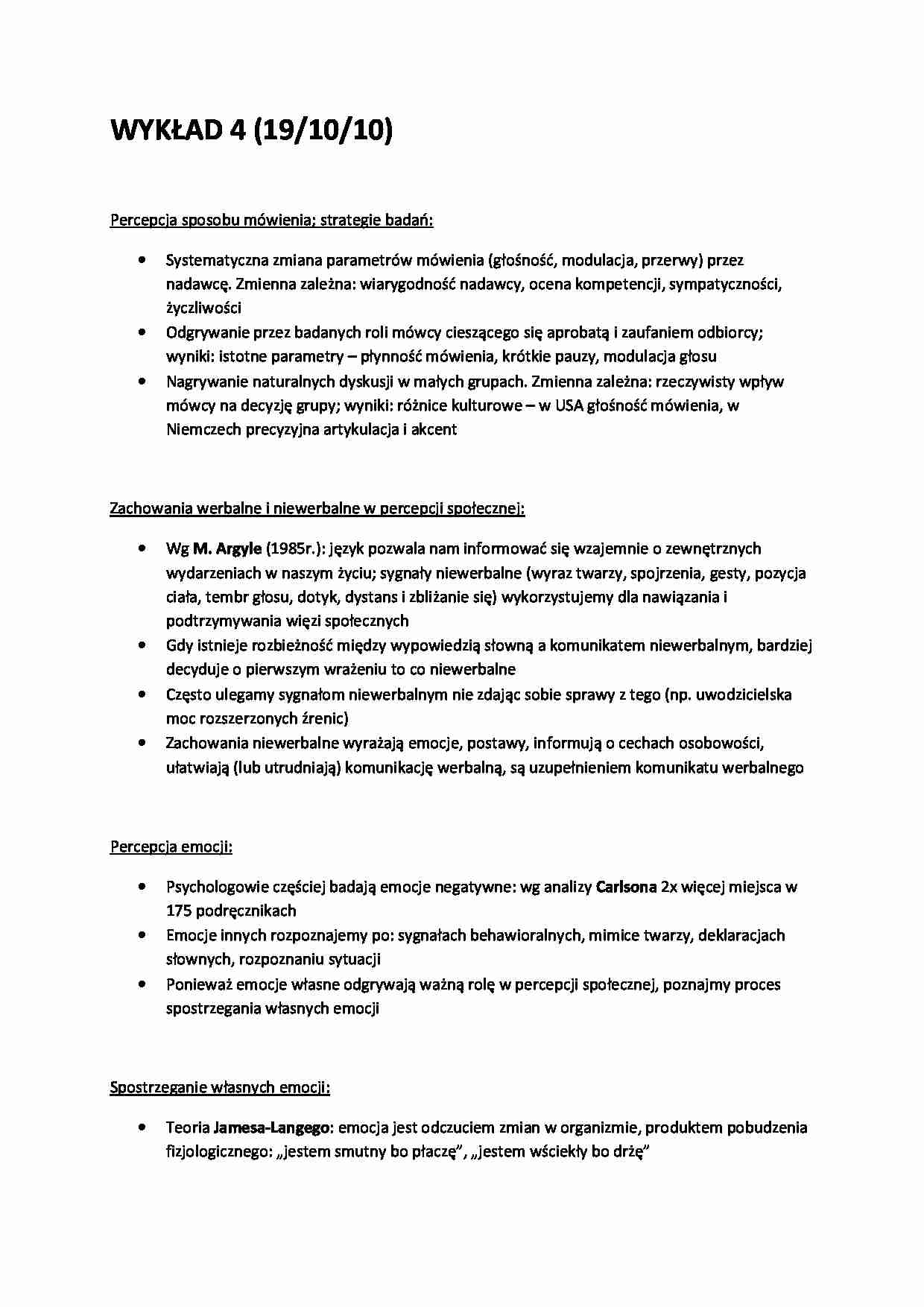 Percepcja sposobu mówienia; strategie badań - strona 1