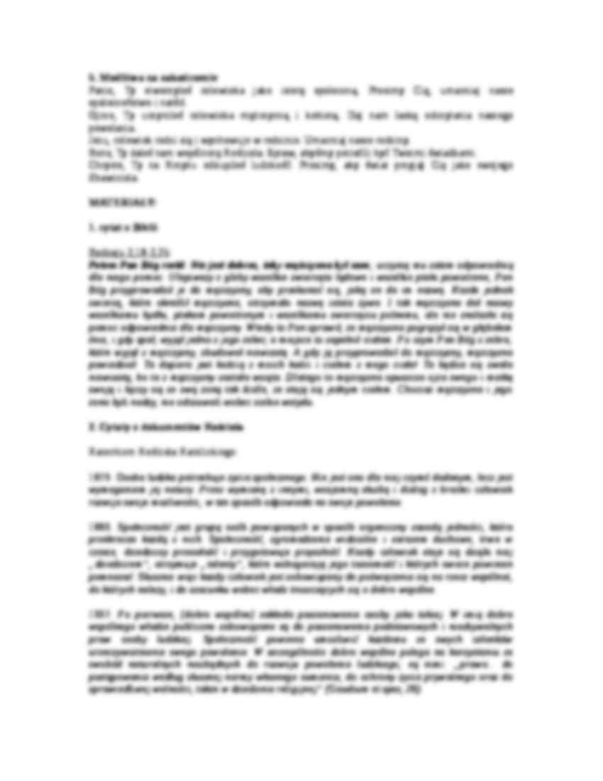 Człowiek-istota społeczna - modlitwa - strona 3