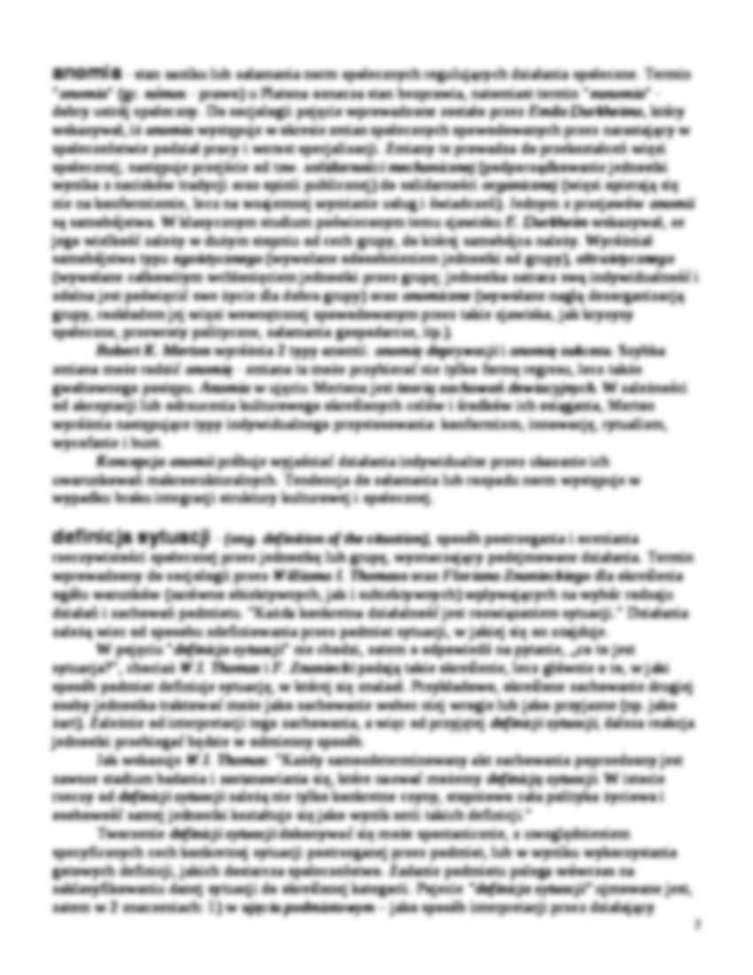 Socjologia - hasla - strona 2