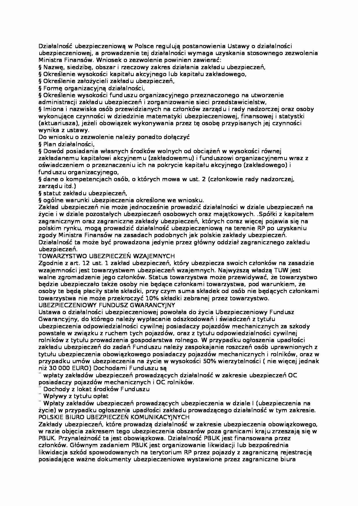 Marketing ubezpieczeń  - strona 1
