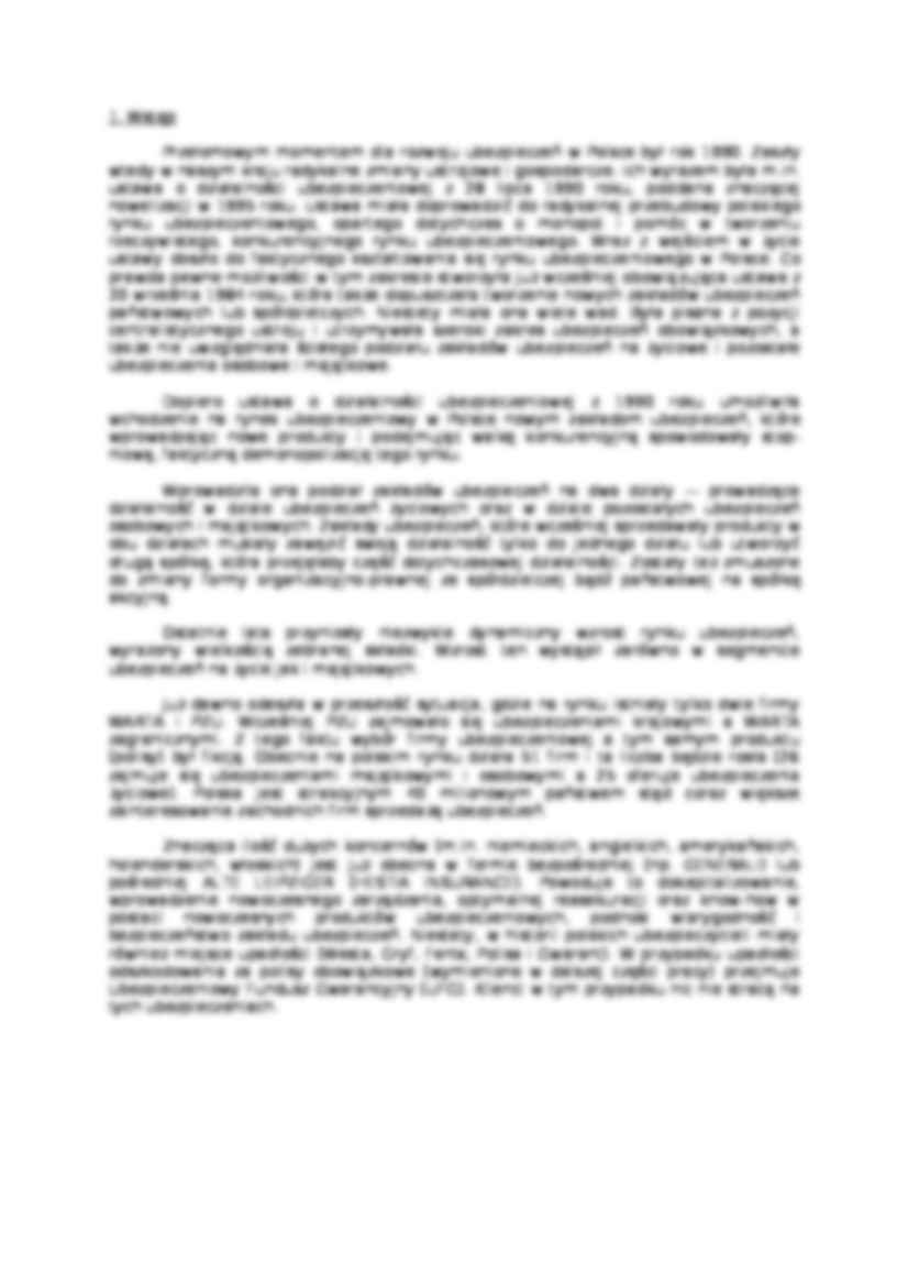 Polski rynek ubezpieczeniowy - ubezpieczenia rzeczowe - strona 3