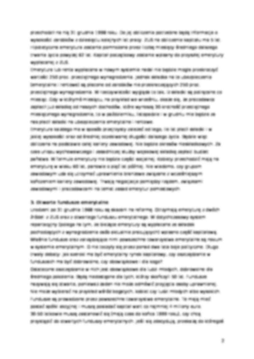 Reforma ubezpieczen spolecznych - strona 2
