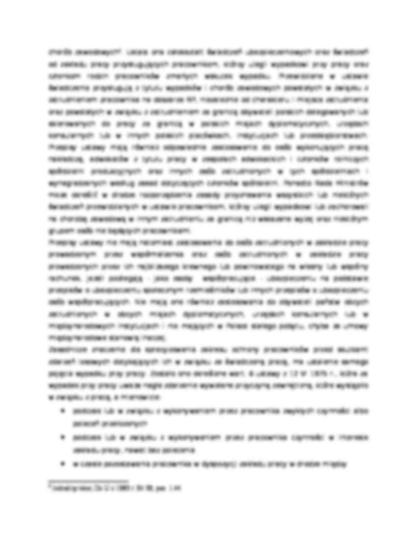 Bezpieczeństwo pracy - pojęcia - strona 3