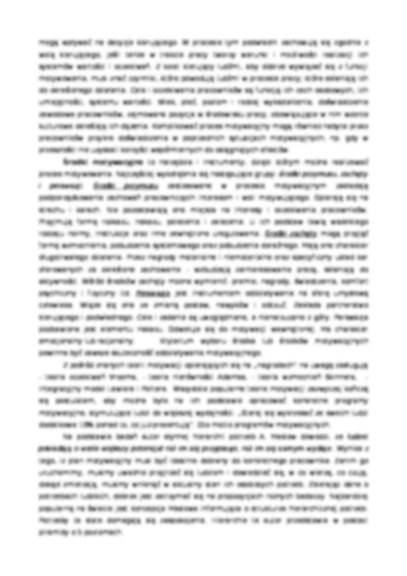 Motywowanie w przedsiębiorstwie - strona 3
