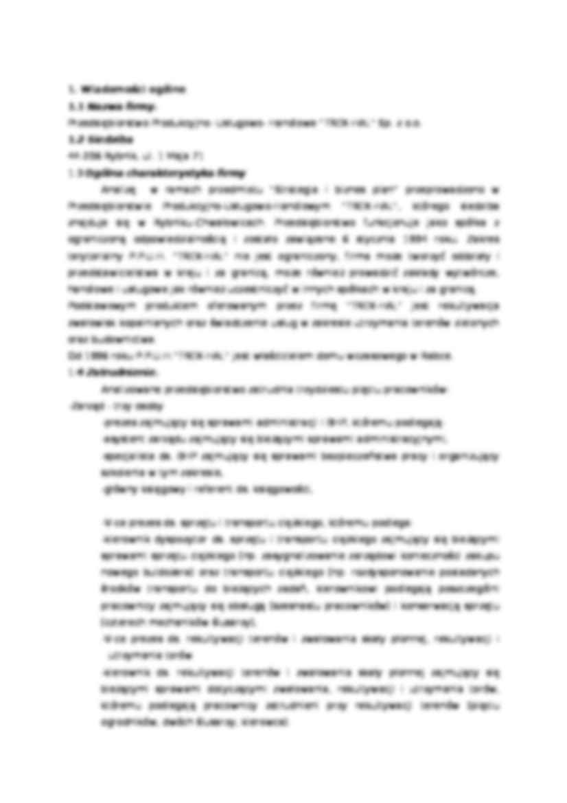 Modele analizy portfelowej - przykład przedsiębiorstwa - strona 2