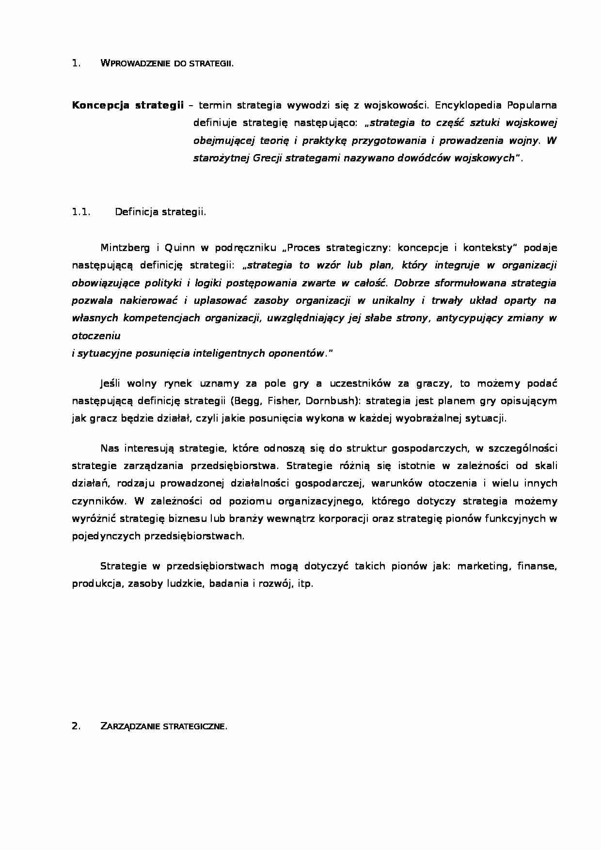 Strategia-koncepcja - strona 1