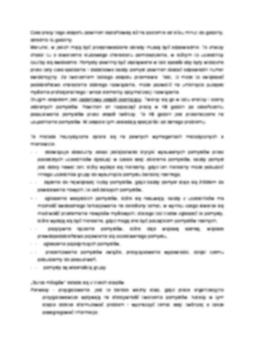 Burza mózgów - metoda heurystyczna - strona 3