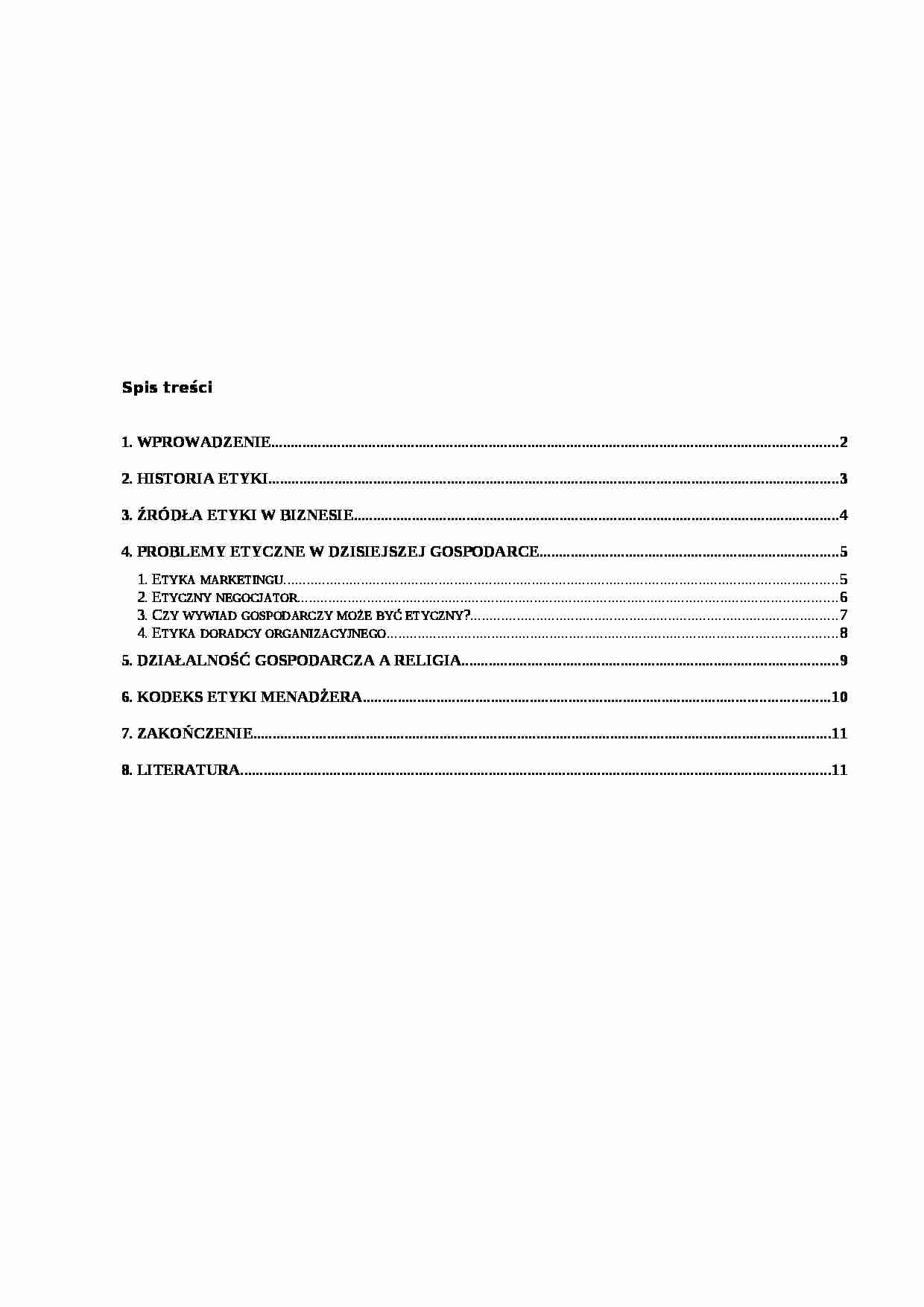 Etyka w biznesie (2) - strona 1