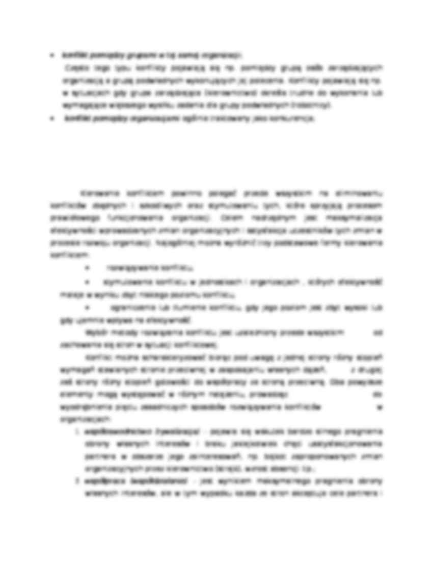 Kierowanie konfliktem w organizacji - strona 3