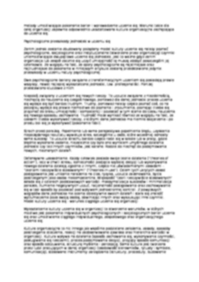Kultura - uczenia się w organizacjach - strona 2