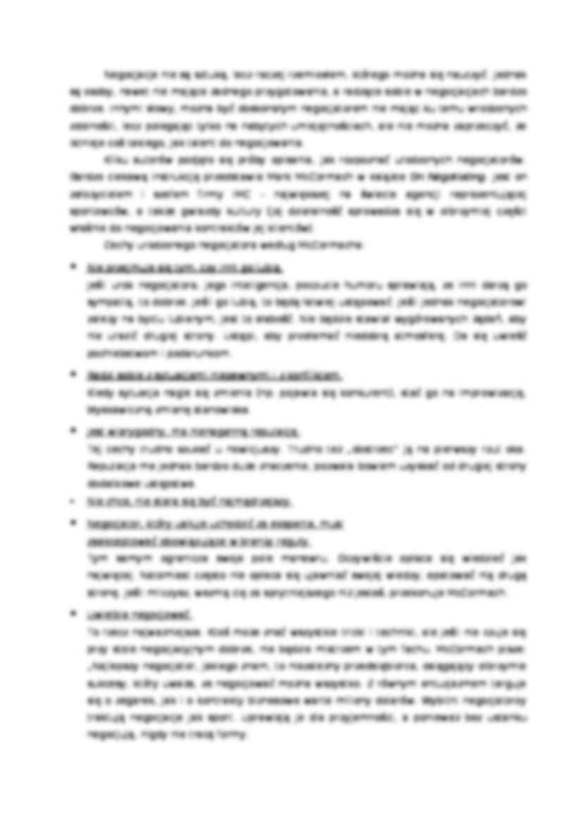 Wzorcowy model negocjatora - strona 2