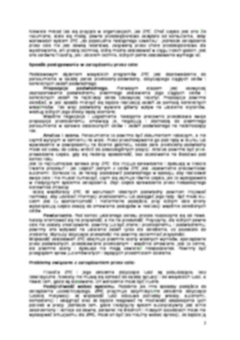 Zarządzanie przez cele (3) - strona 2