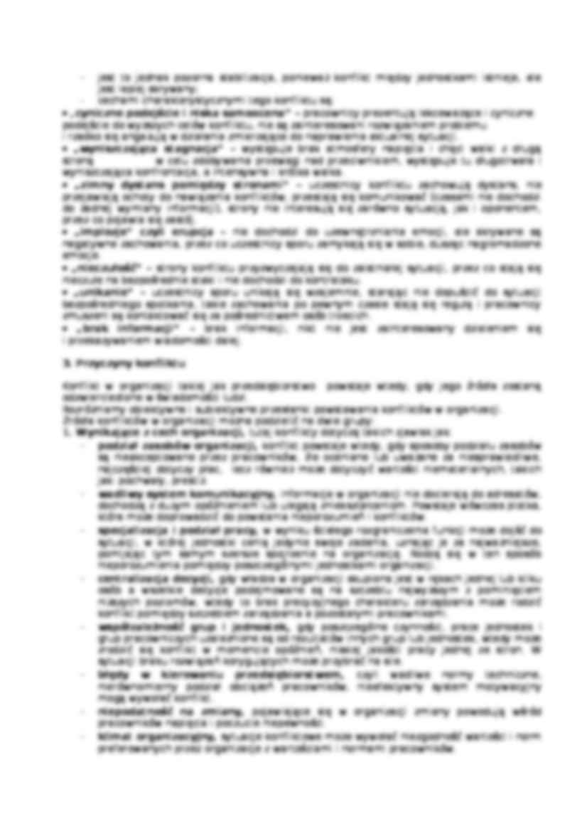 Zarządzanie przez konflikt - strona 3