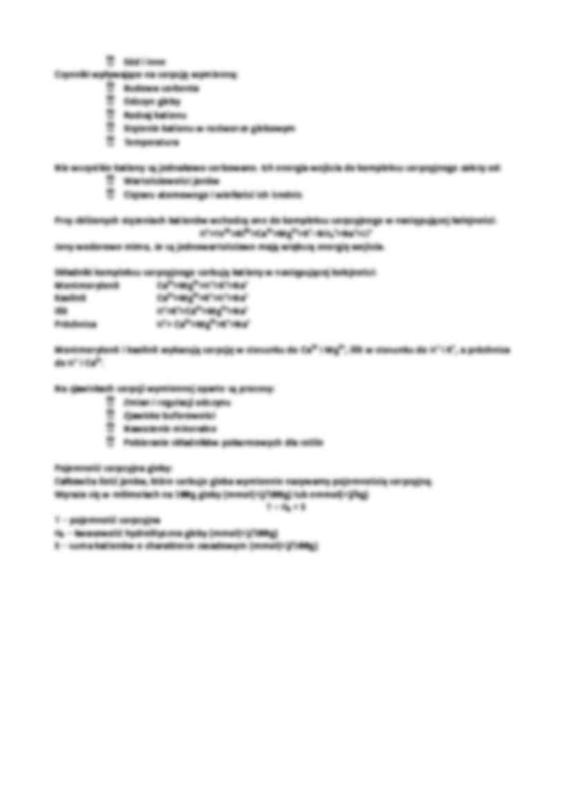 Chemia i fizyka gleb - notatki z wykładu 2 - strona 2