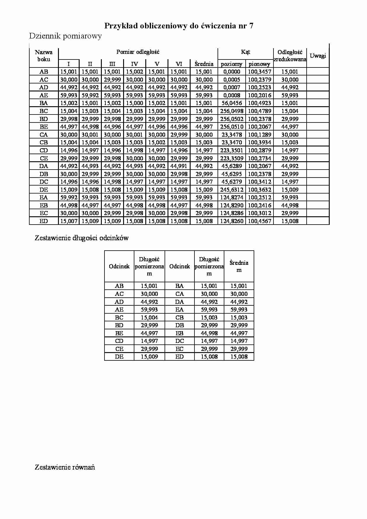Przykładowe rozwiązanie ćwiczenia 7 - strona 1